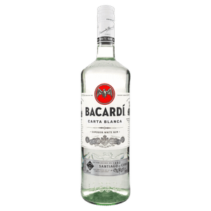 Rum Brasileiro Carta Branca Bacardi Garrafa 980ml