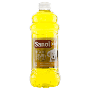 Eliminador de Odores Uso Veterinário Citronela Sanol Dog Frasco 2l