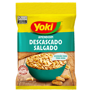 Amendoim Salgado Yoki Pacote 150g