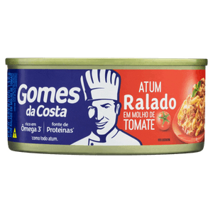 Atum Ralado ao Molho de Tomate Gomes da Costa Lata 140g