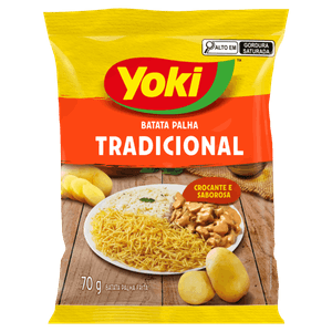 Batata Palha Tradicional Yoki Pacote 70g