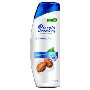 Shampoo Anticaspa Head & Shoulders Hidratação Frasco 400ml