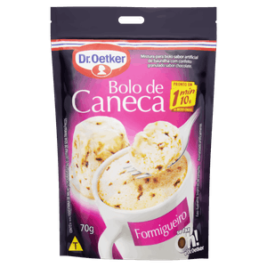 Mistura para Bolo de Caneca Formigueiro Dr. Oetker Sachê 70g