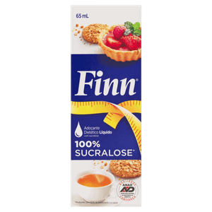 Adoçante Líquido Sucralose Finn Caixa 65ml