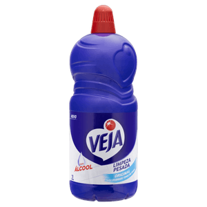 Limpador Limpeza Pesada com Álcool Original Veja Frasco 2l