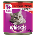 Alimento-para-Gatos-Adultos-1--Carne-ao-Molho-Whiskas-Lata-290g