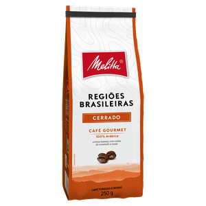 Café Torrado e Moído Cerrado Melitta Gourmet Regiões Brasileiras Pacote 250g