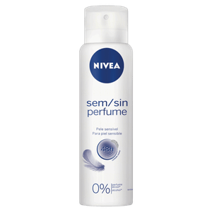 Antitranspirante Aerossol sem Perfume Nivea 150ml