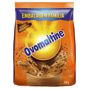 Achocolatado Flocos Crocantes Ovomaltine Pacote 600g Embalagem Econômica