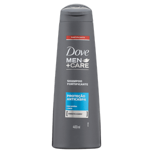 Shampoo Dove Men+Care Proteção Anticaspa Frasco 400ml