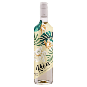 Vinho Brasileiro Branco Frisante Demi-Sec Relax Garrafa 750ml