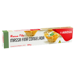 Massa Fillo Fina Congelada Arosa Pacote 300g