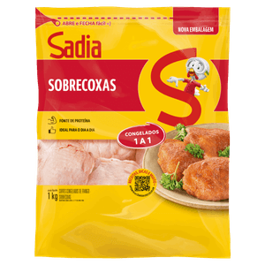 Sobrecoxa de Frango Congelada Sadia 1kg