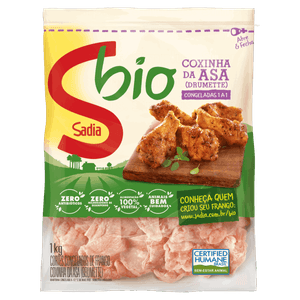 Coxinha da Asa de Frango Congelada Sadia Bio 1kg