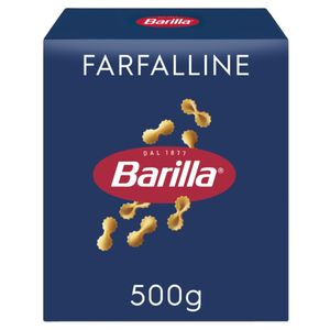 Macarrão de Sêmola de Trigo Grano Duro Farfalline nº 59 Barilla Caixa 500g