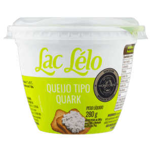 Queijo Quark Lac Lélo Pote 280g