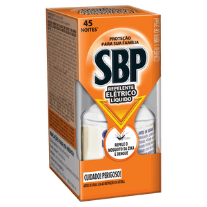 Repelente Líquido Elétrico SBP Caixa 35ml Refil