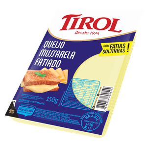 Queijo Mussarela Fatiado Tirol 150g