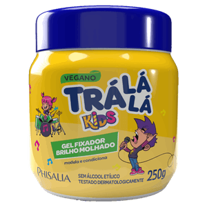 Gel Fixador Infantil Trá Lá Lá Kids Pote 250g