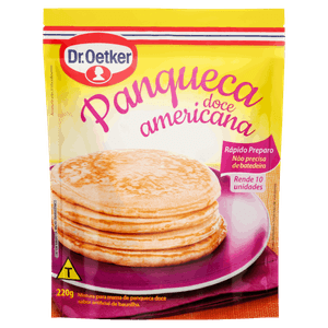 Mistura para Panqueca Americana Baunilha Dr. Oetker Sachê 220g