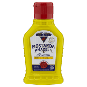 Mostarda Amarela Americana Hemmer Premium Squeeze 300g