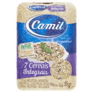 Arroz Integral 7 Cereais Camil Pacote 1kg