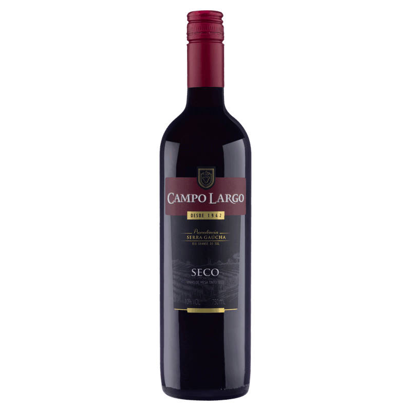 Vinho-Brasileiro-Tinto-Seco-Campo-Largo-Serra-Gaucha-Garrafa-750ml