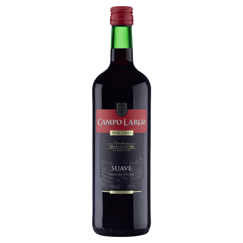 Vinho-Brasileiro-Tinto-Suave-Campo-Largo-Serra-Gaucha-Garrafa-750ml