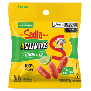 Salame Lemonástico Sadia Salamitos 36g