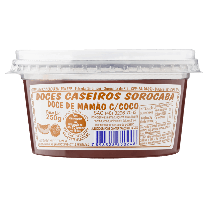 Doce-Mamao-com-Coco-Doces-Caseiros-Sorocaba-Pote-250g