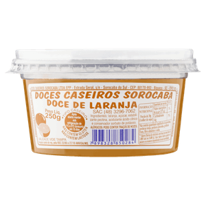 Doce Laranja Doces Caseiros Sorocaba Pote 250g