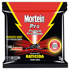 Raticida Mortein Pro Pacote 15g