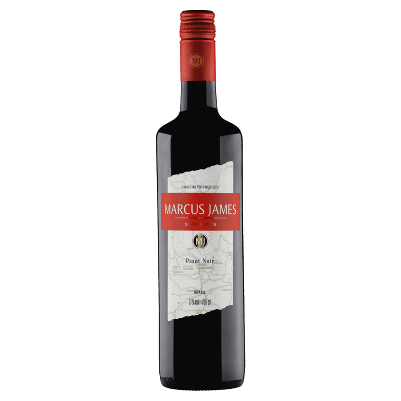Vinho-Brasileiro-Tinto-Meio-Seco-Marcus-James-Pinot-Noir-Serra-Gaucha-Garrafa-750ml