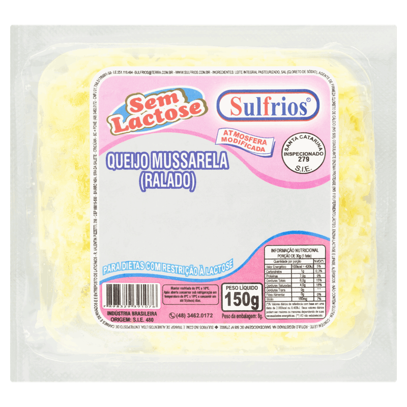 Queijo-Mussarela-Ralado-Zero-Lactose-Sulfrios-Bandeja-150g