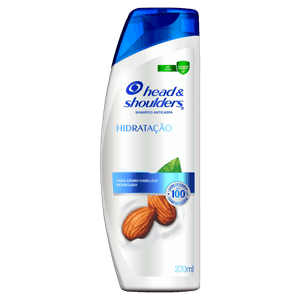 Shampoo Anticaspa Head & Shoulders Hidratação Frasco 200ml