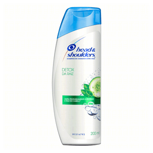 Shampoo Head & Shoulders Detox da Raiz Frasco 200ml