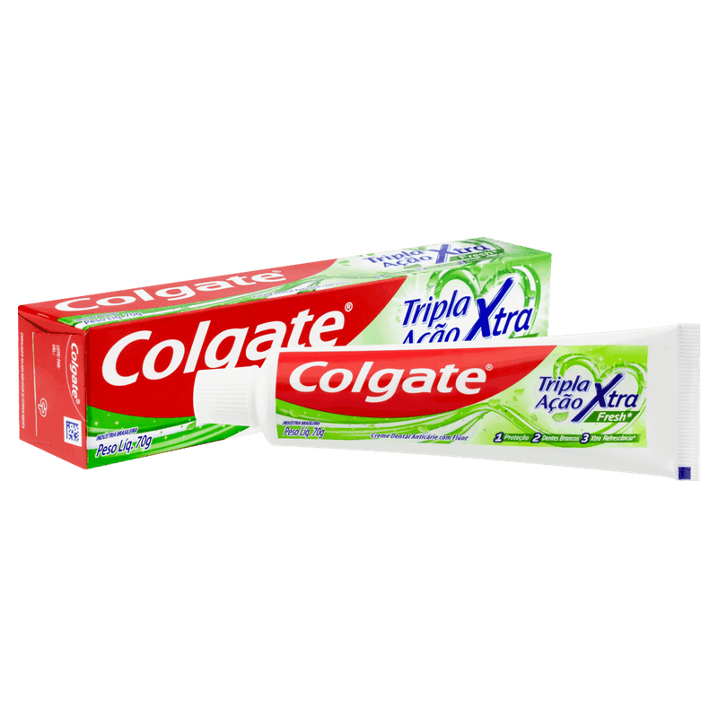 Creme-Dental-Xtra-Fresh-Colgate-Tripla-Acao-Caixa-70g