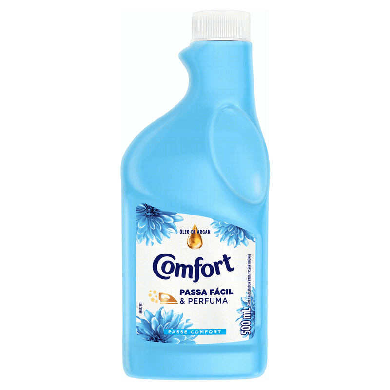 Facilitador-de-Passar-Roupas-Liquido-Comfort-Frasco-500ml-Refil