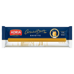 Macarrão de Sêmola Grano Duro Bavette Adria Pacote 500g