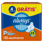 Absorvente-com-Abas-Dia-Seca-Always-Super-Protecao-Pacote-32-Unidades-Leve-Mais-Pague-Menos