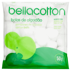 Algodão em Bolas Bellacotton Pacote 50g