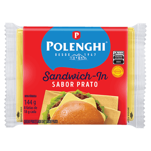 Queijo Processado Prato Polenghi Sandwich-In 144g