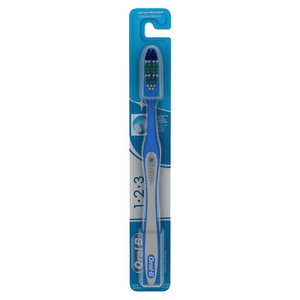 Escova Dental Média Oral-B 1-2-3