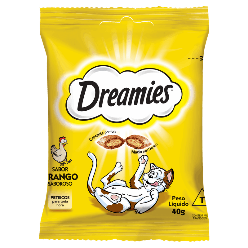 Petisco-para-Gatos-Adultos-Frango-Dreamies-Pacote-40g