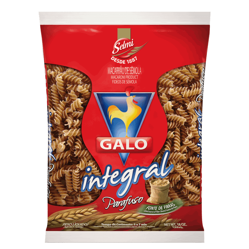 Macarrao-de-Semola-Integral-Parafuso-Galo-Pacote-500g