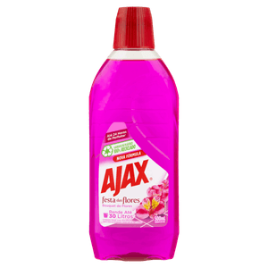 Limpador Perfumado Bouquet de Flores Ajax Festas das Flores Frasco 500ml