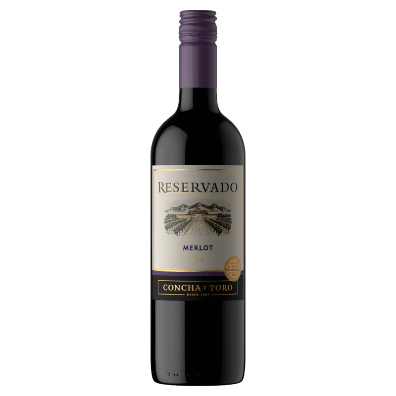 Vinho-Chileno-Tinto-Meio-Seco-Concha-y-Toro-Reservado-Merlot-Valle-Central-Garrafa-750ml