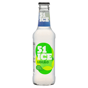 Bebida Mista Alcoólica Gaseificada Limão 51 Ice Garrafa 275ml