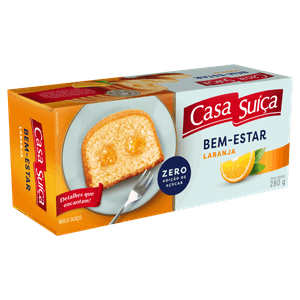 Bolo Suíço Laranja Casa Suíça Caixa 280g