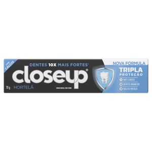 Creme Dental Hortelã Closeup Triple Caixa 70g